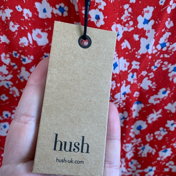 HUSH red floral skirt , size 16 NWT - Picture 4 of 7